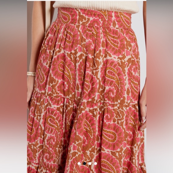 Cleobella Jasmine Skirt  - Verdant Flight